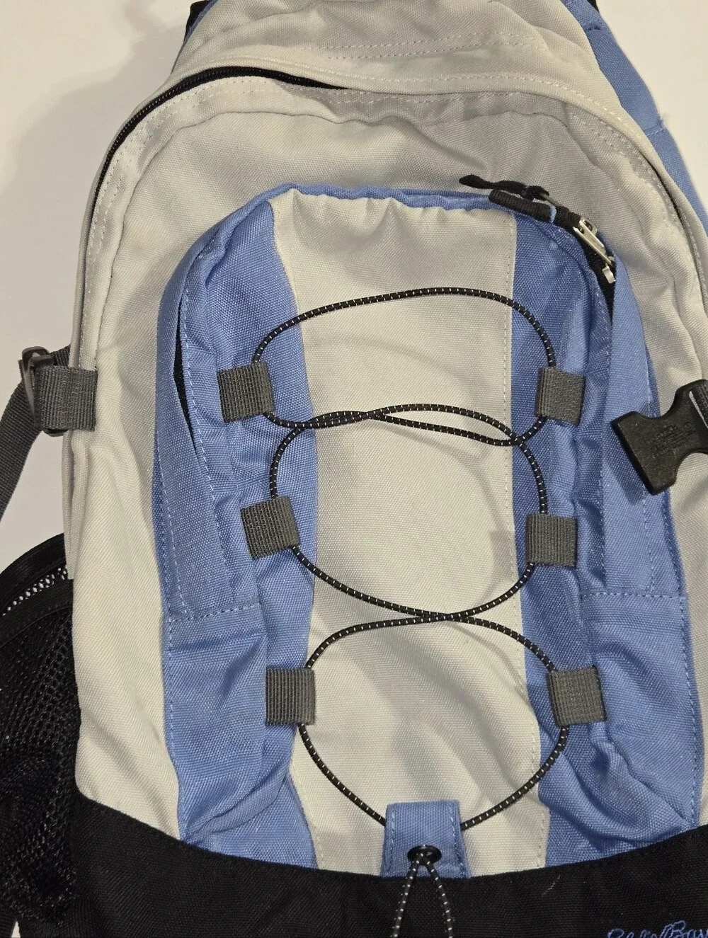 Eddie Bauer Mens Blue, Gray, & Black hiking backpack